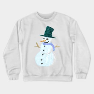 Jingle Hells The Alternative Christmas Snowman Crewneck Sweatshirt